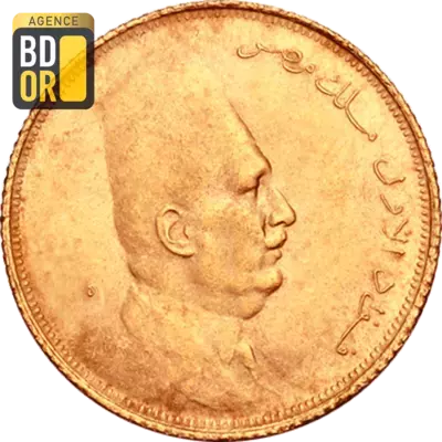 20 Piastres Or Fouad I 1923
