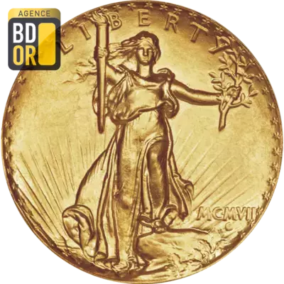 20$ St Gaudens Relief Ultra Haut