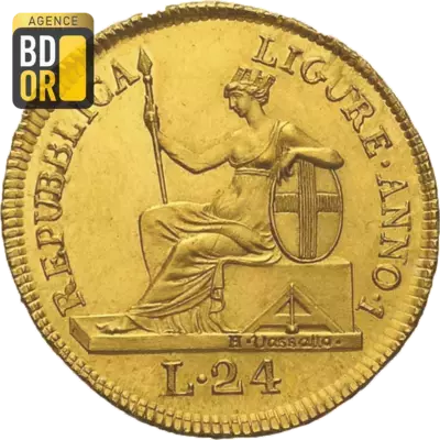 24 Lire Or