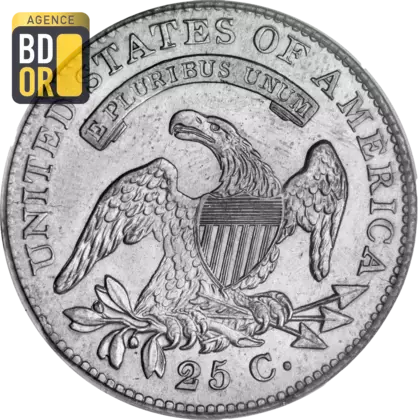 25 Cents Argent 1815 à 1828