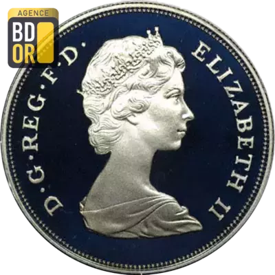 25 nouveaux pence 80 ans de la reine mÃ¨re argent