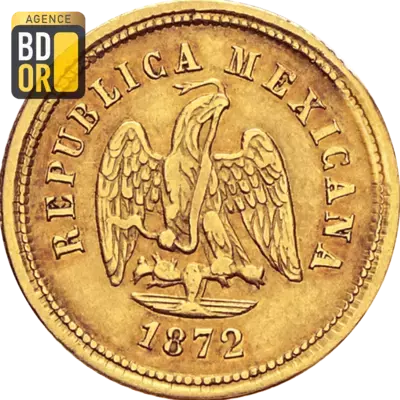 2,5 Pesos Or 1870 Ã  1893