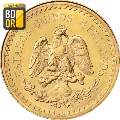 2,5 Pesos Or Hidalgo