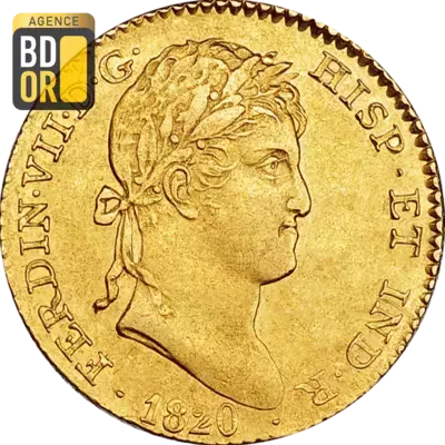 2 Escudos Or Ferdinand VII