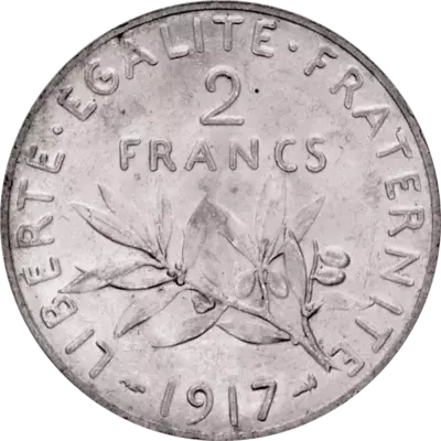 2 Francs Semeuse Argent