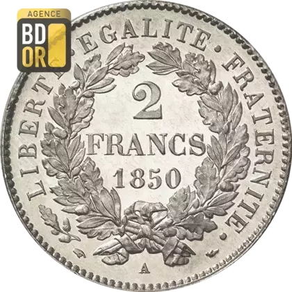 2 Frs Cérès Deuxième République