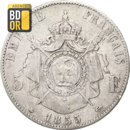 2 Frs Napoléon III Tête Nue