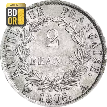 2 Frs Napoléon Lauré République