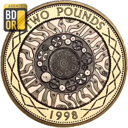 2 Pounds- Elizabeth II 4th portrait