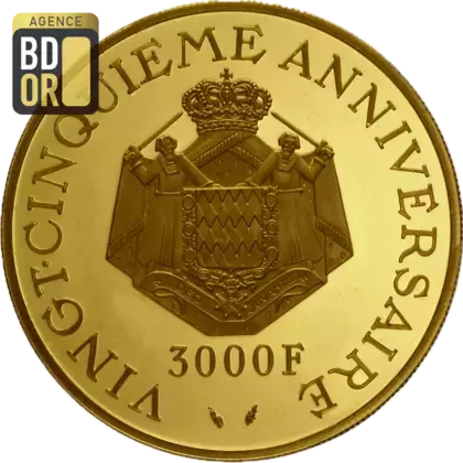 3000 Frs Rainier III