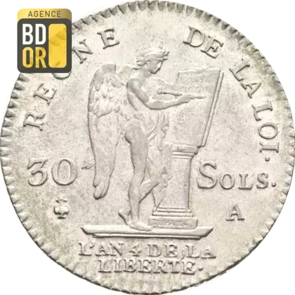 30 Sols Louis XVI Roi François 30 Sols Louis XVI Roi François