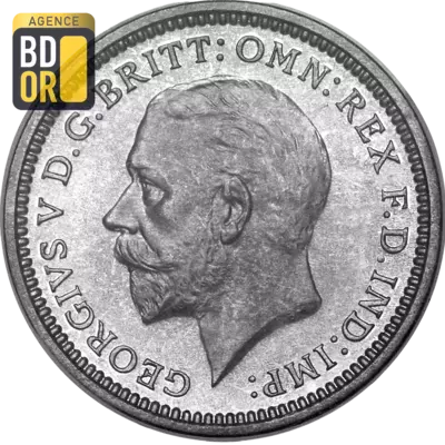 3 pence George V 2e effigie