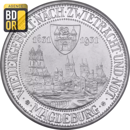 3 Reichsmark 1931 Magdeburg