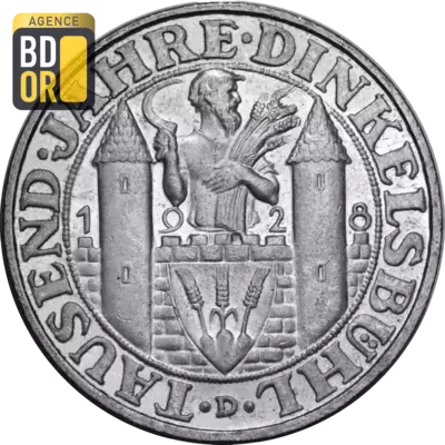 3 Reichsmark (DinkelsbÃ¼hl), 1928