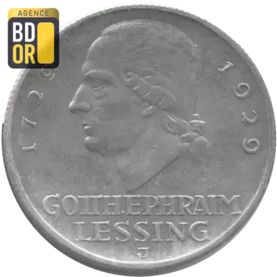 3 Reichsmark (Gotthold Lessing), 1929