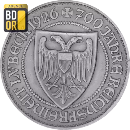 3 Reichsmark (Lübeck), 1926