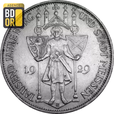 3 Reichsmark (Meissen), 1929
