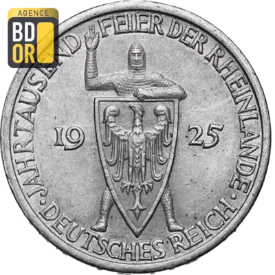 3 Reichsmark (RhÃ©nanie), 1925