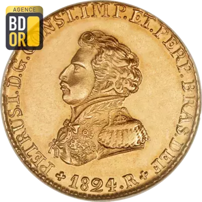 4000 Reis Or 1823 Ã  1828