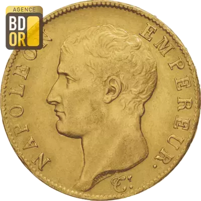 40 Frs Or NapolÃ©on An13 An14