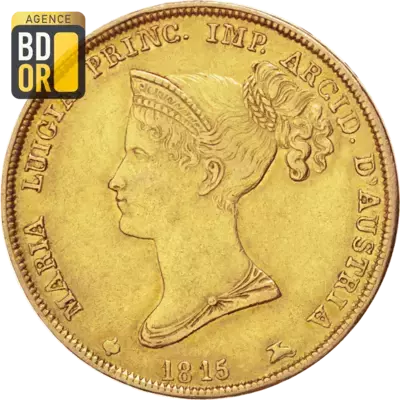 40 Lire Marie Louise Archiduchesse