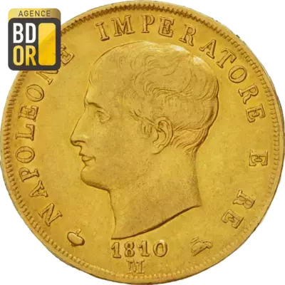 40 Lire NapolÃ©on 2eme Type
