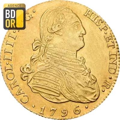 4 Escudos Or 1788-1824
