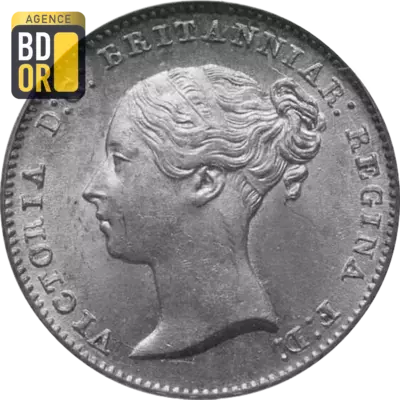 4 pence Victoria 'young head'