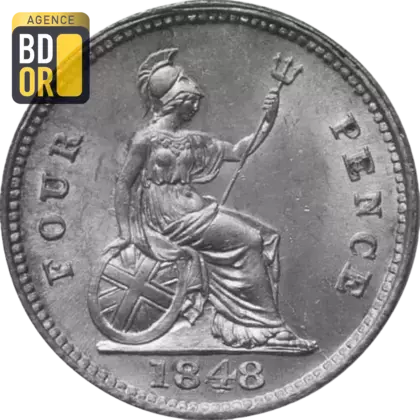 4 pence Victoria 'young head'