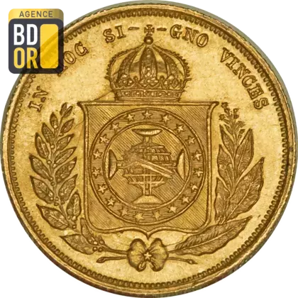 5000 Reis Or 1854 à 1859