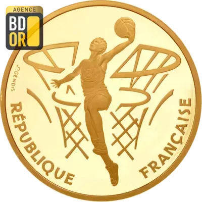 500 Francs Or Centenaire Basket