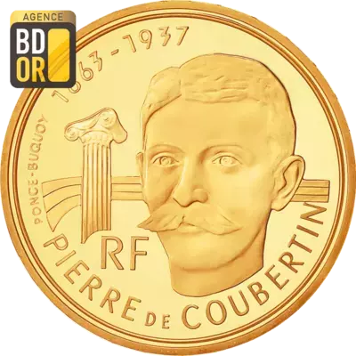 500 Francs Or J.O d'hiver 1992
