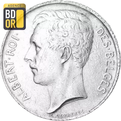 50 centimes Albert Ier 1910-1914