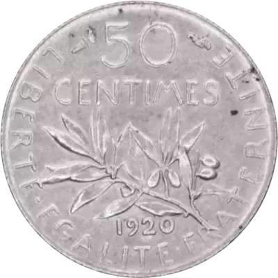 50 Centimes Semeuse