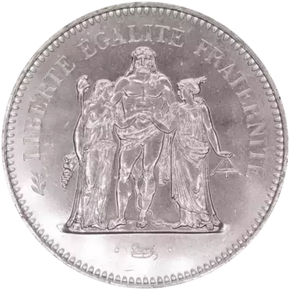 50 Francs Hercule Argent