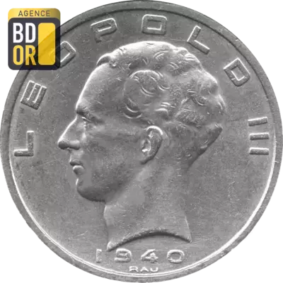 50 francs - LÃ©opold III  1939-1940 