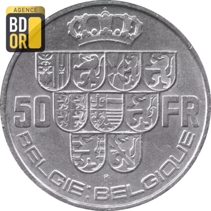 50 francs - Léopold III  1939-1940 