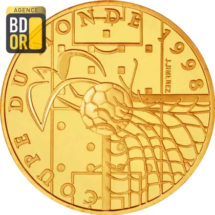 50 Francs Or Coupe du Monde 98