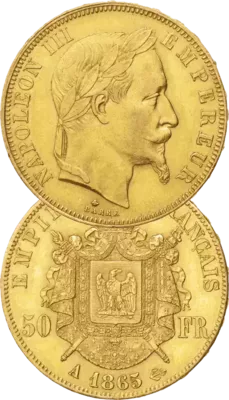 50 Francs Or Tête Laurée 50 Francs Or Tête Laurée