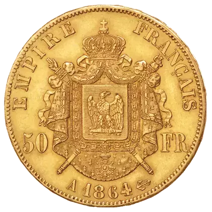 50 Francs Or Tête Laurée