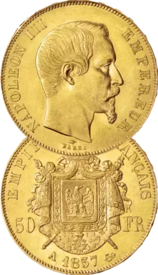 50 Francs Or Tête Nue