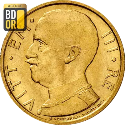 50 Lires Or Victor Emmanuel III