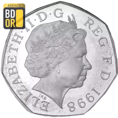 50 Pence - Elizabeth II European Union Silver Proof