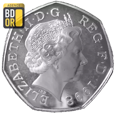 50 Pence - Elizabeth II NHS Anniversary - Silver Proof