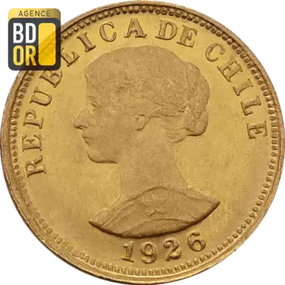 50 Pesos Or 1926 Ã  1974