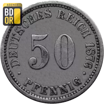 50 Pfennig Wilhelm I