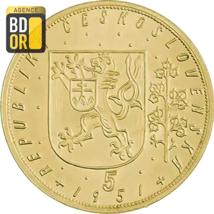 5 Dukatov Or 1929 à 1951