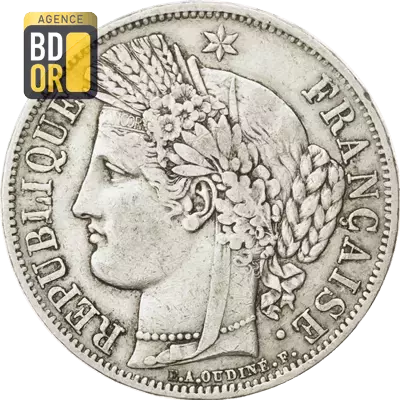 5 Francs CÃ©rÃ¨s IIÃ¨me RÃ©p.