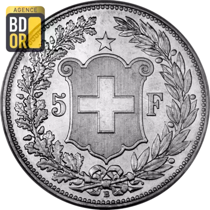 5 Francs Helvetia 1888-1916
