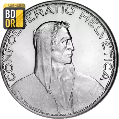 5 Francs TÃªte de Berger 1922-1928